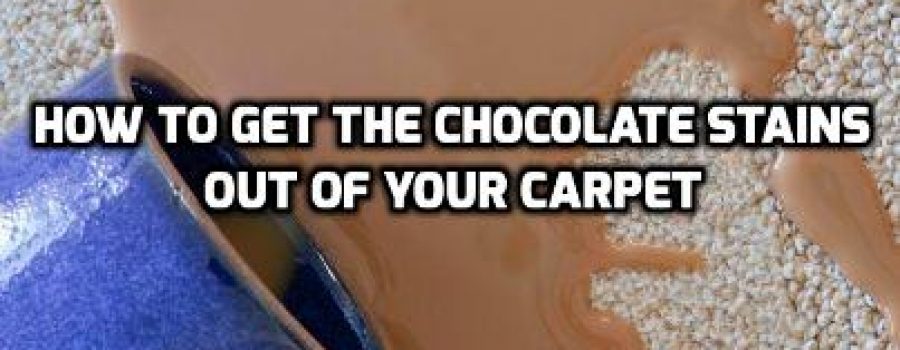 How to Get the Chocolate Stains Out of Your Carpet