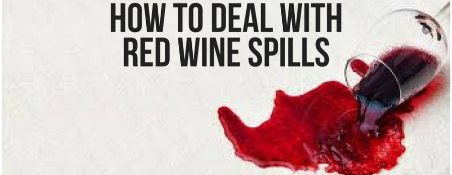 Dealing with Red Wine Spills