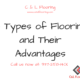 8 Types of Flooring and Their Advantages