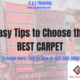 Easy Tips to Choose the Best Carpet