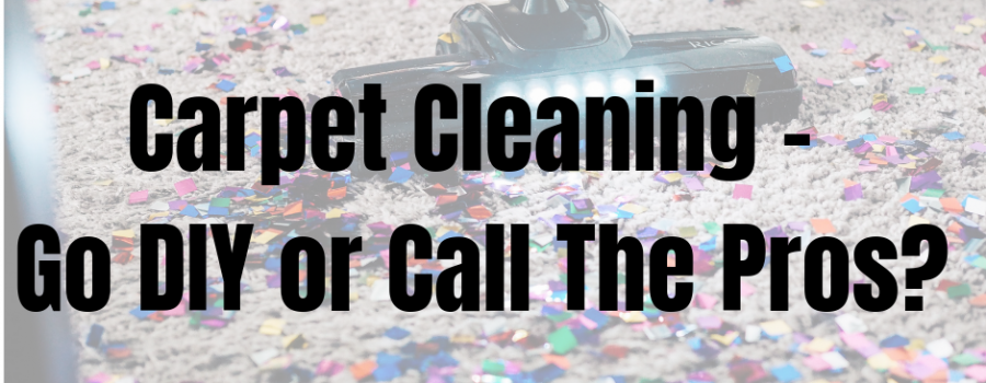 Carpet Cleaning – Go DIY or Call The Pros?