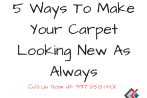 5 Ways To Make Your Carpet Looking New As Always