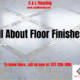 All About Floor Finishes