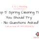 Top 5 Spring Cleaning Tips You Should Try – No Questions Asked!