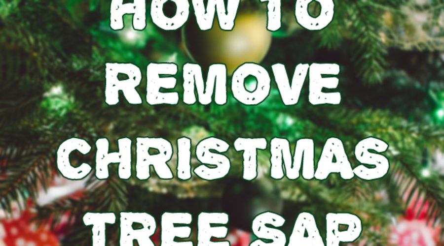 How to Remove Christmas Tree Sap Stains From Your Carpet