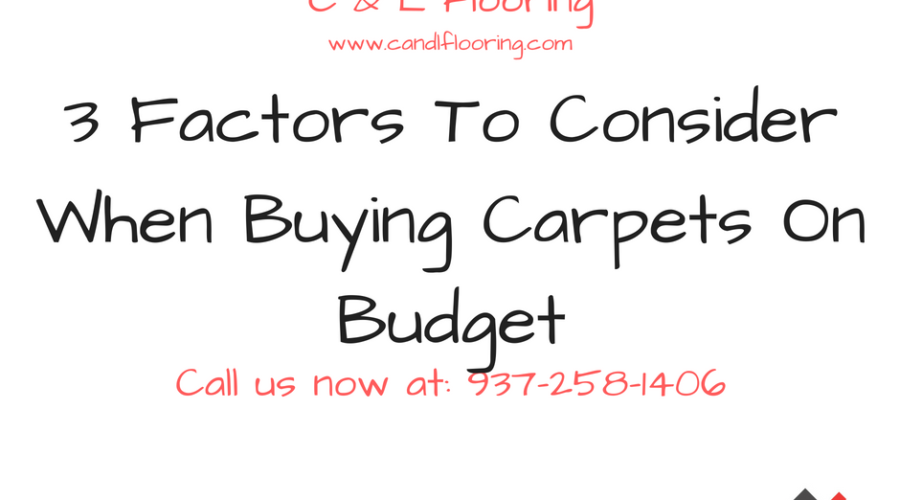 3 Factors To Consider When Buying Carpets On Budget